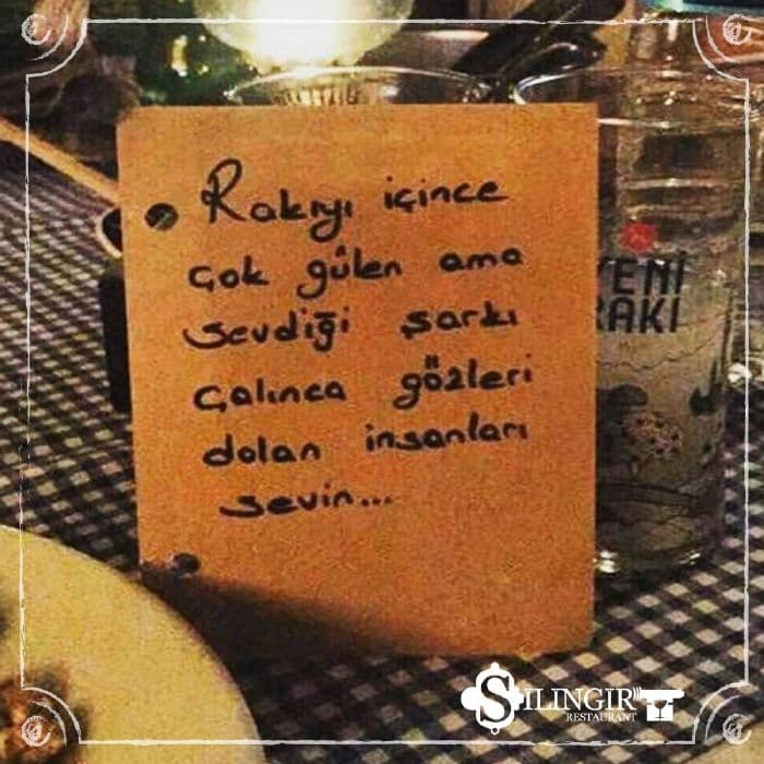 Şilingir Meyhane - Ankara Meyhane