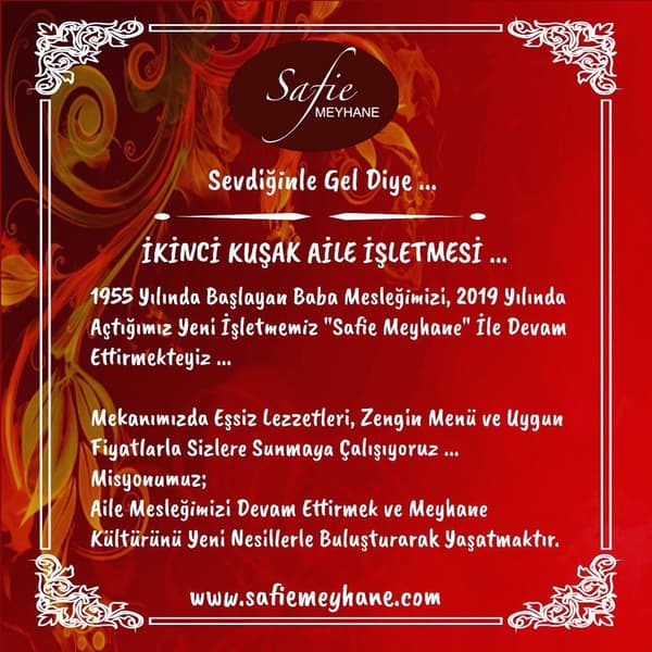 Safie Meyhane - Ankara Meyhane - 37. Fotoğraf Safie Meyhane - Ankara Meyhane - 37. Fotoğraf